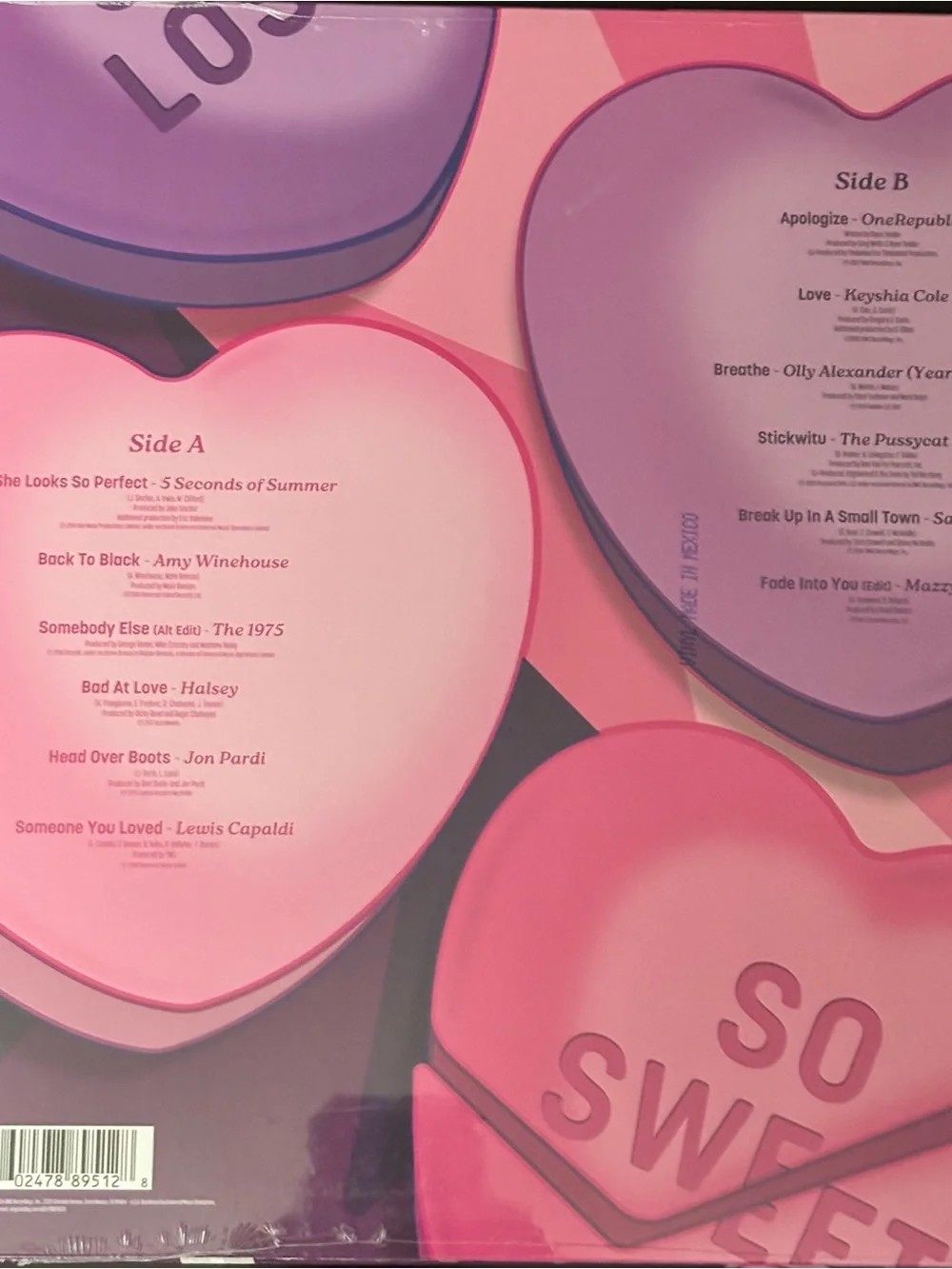 Sweet & Sour Setlist Vinyl LP Target Exclusive Pink Limited Edition Compilation